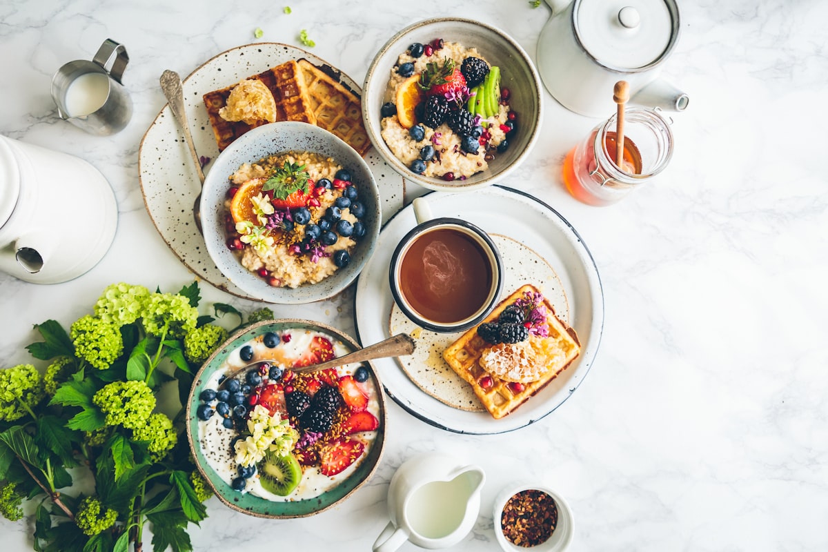Morning wellness routine